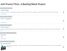 Tablet Screenshot of antifreeze.bootlegrobot.com